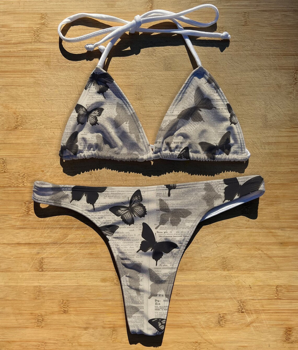 Butterfly Times - Swimwear Bikini 2 Piece Set | Thong, Brazilian or Fu –  Saint Rose Swimwear